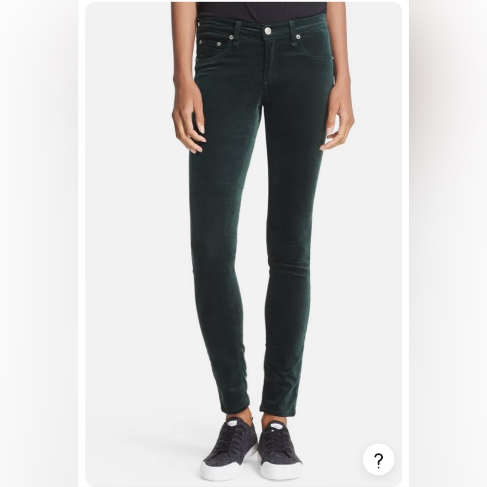 Rag & Bone Jeans in Forest Green - size 25